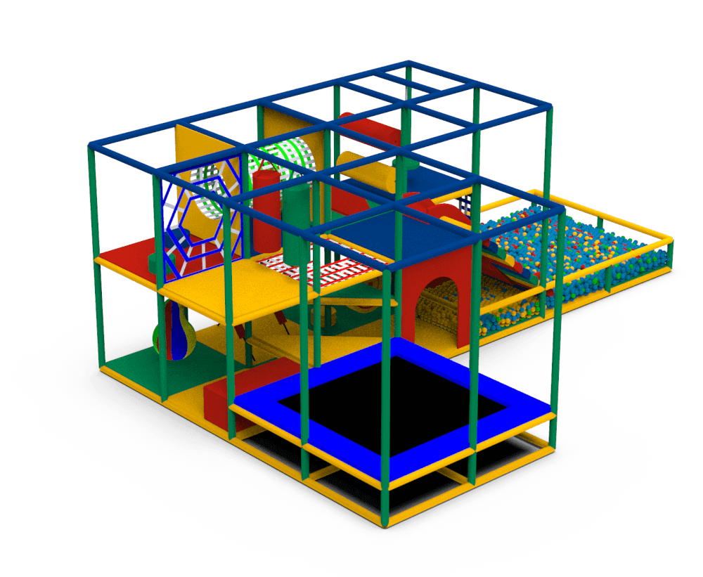 Лабіринти з батутом