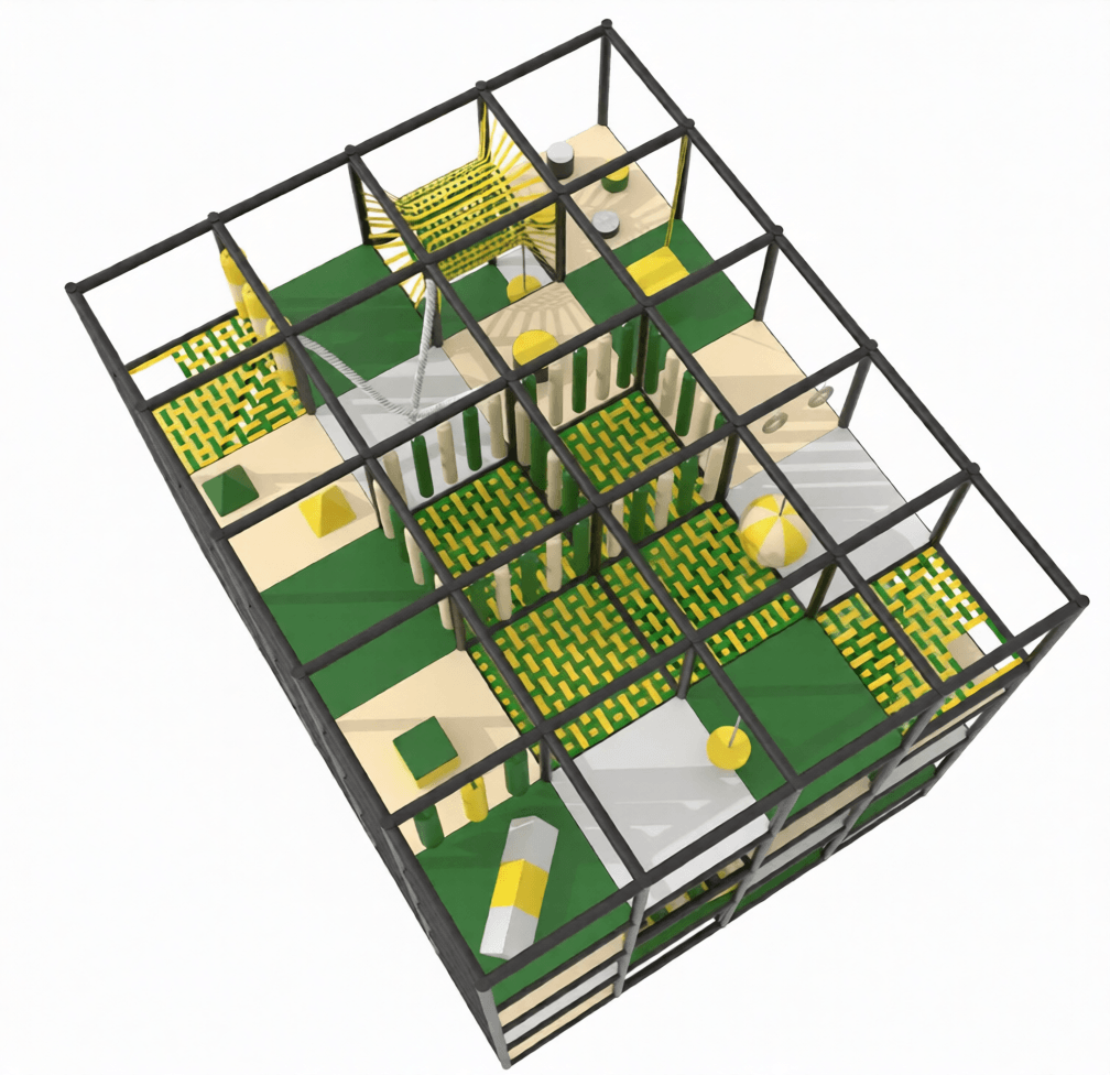 Children's Play Labyrinth 5×4×5 "Splashdown Tower"