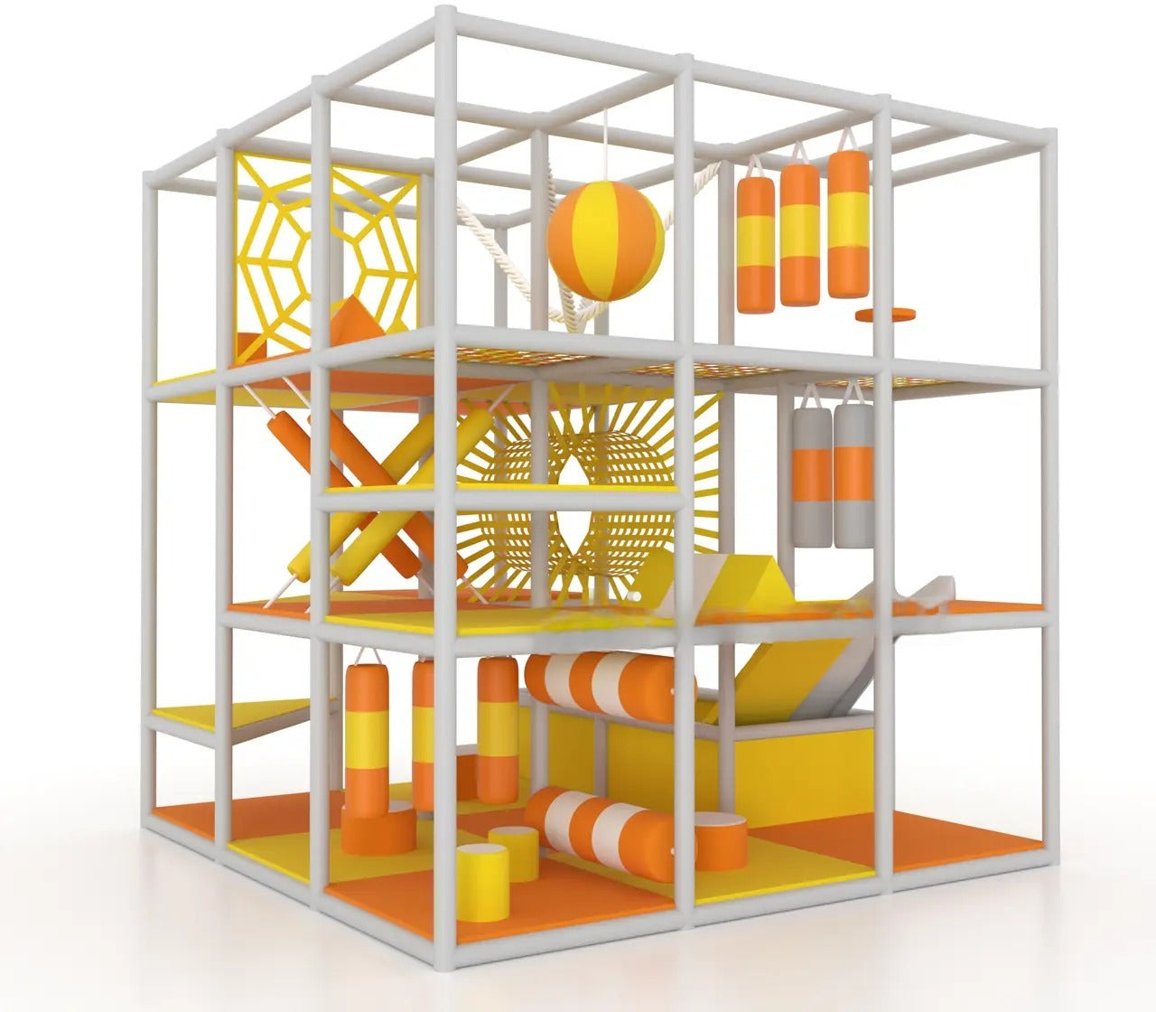 Children's Maze 3x3x3 "Solar" with a pool