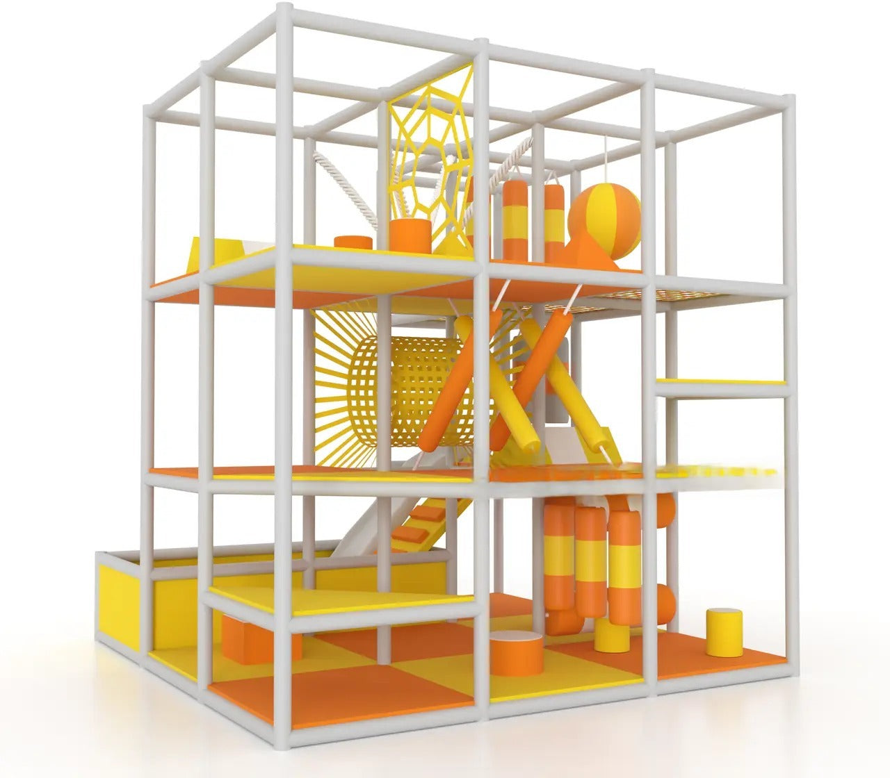 Children's Maze 3x3x3 "Solar" with a pool