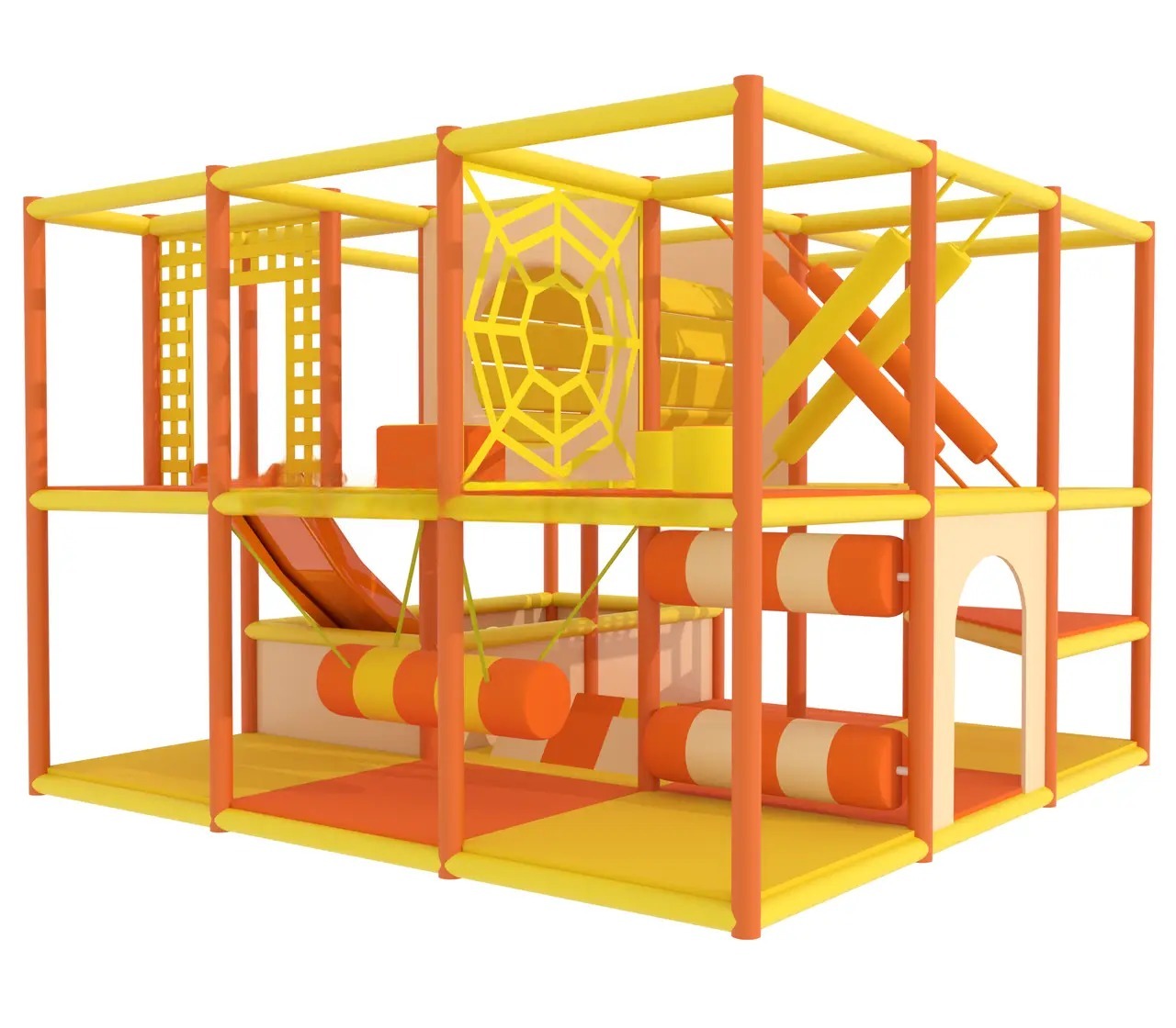 Children's Labyrinth 3x3x2 "Vivid" with a pool