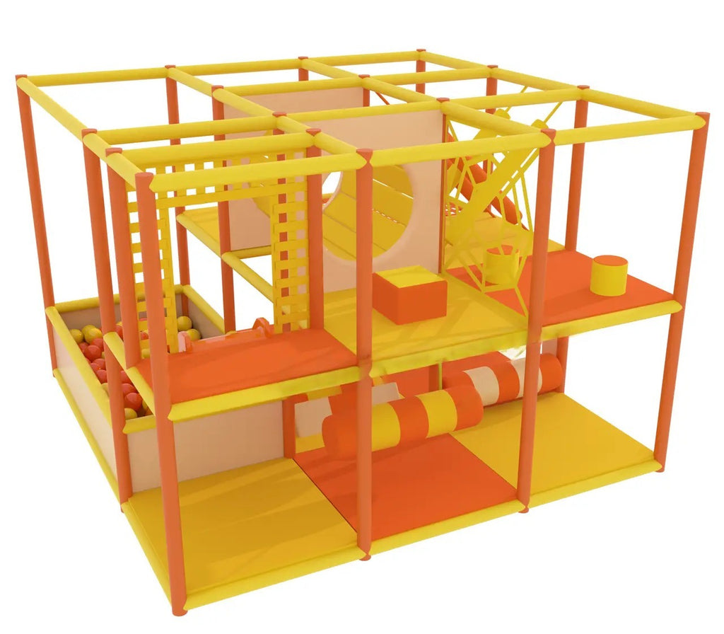 Children's Labyrinth 3x3x2 "Vivid" with a pool