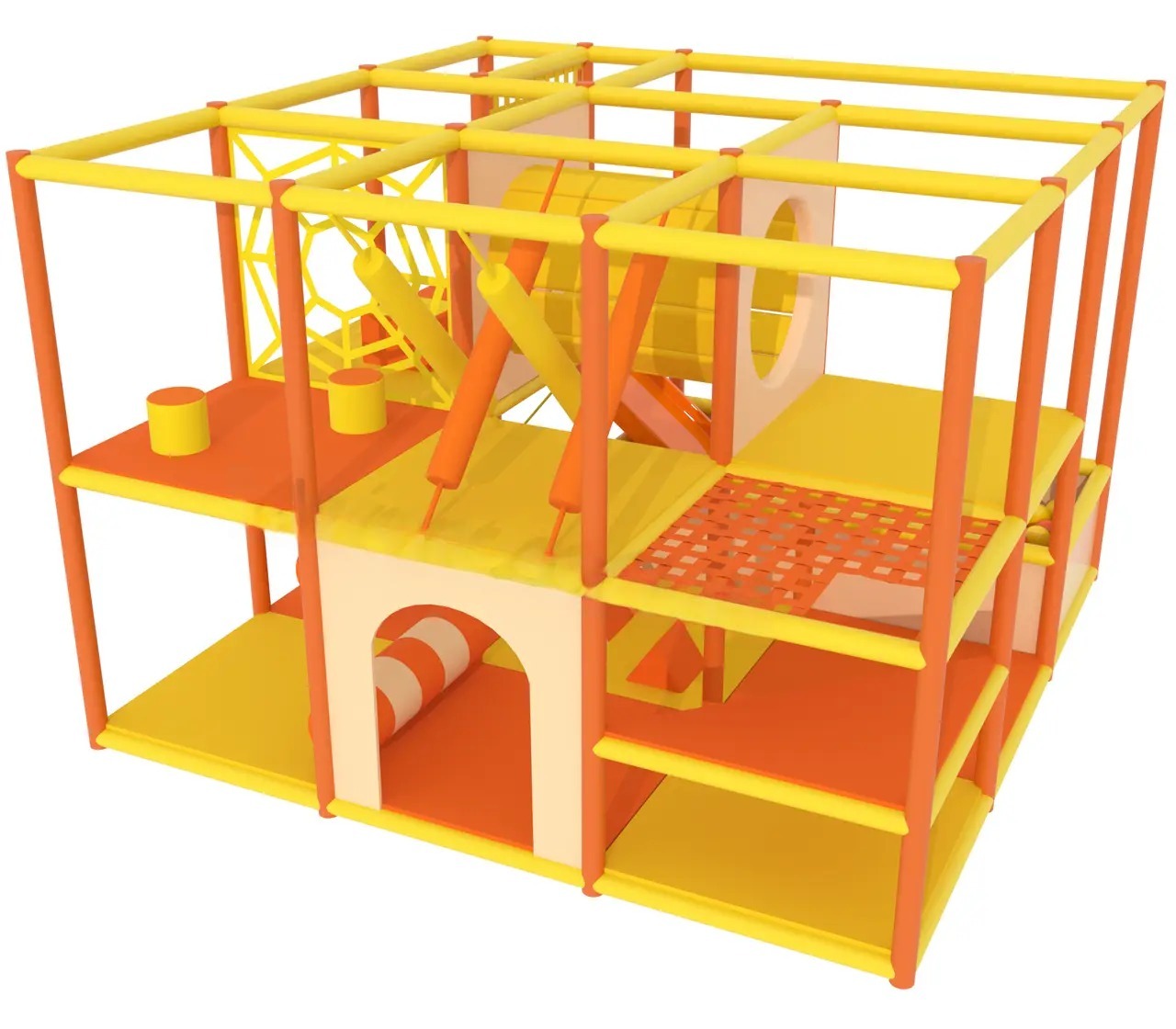 Children's Labyrinth 3x3x2 "Vivid" with a pool