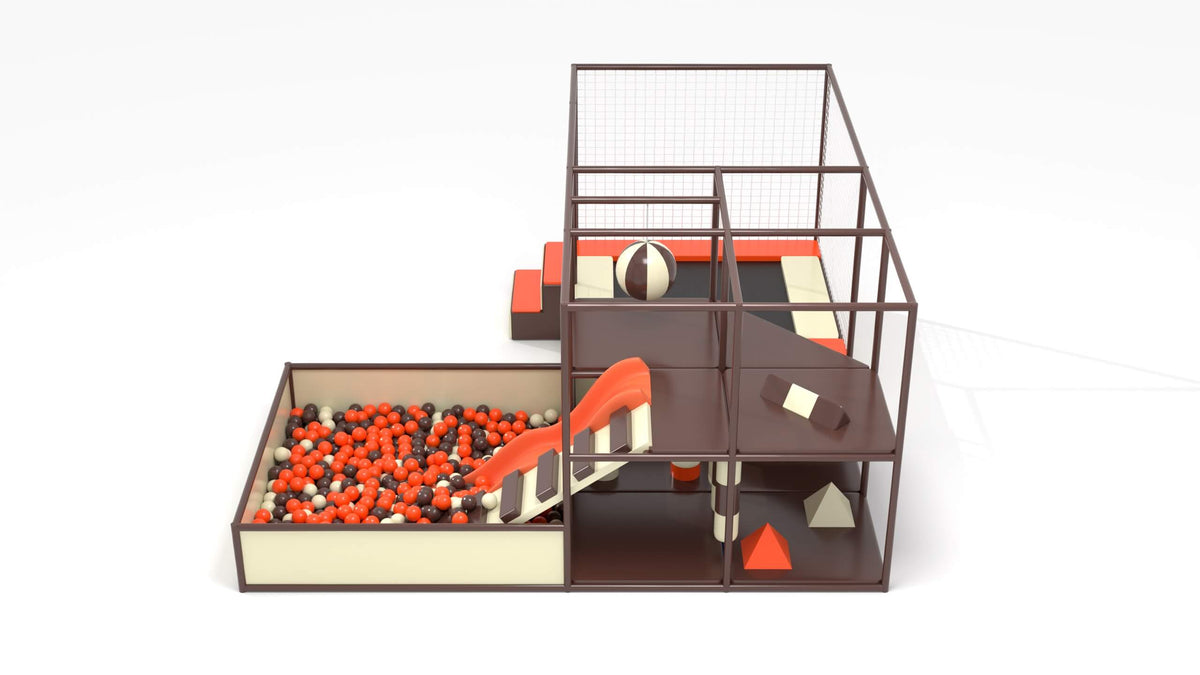 Дитячий лабіринт 4х4х2 "Choco Orange"