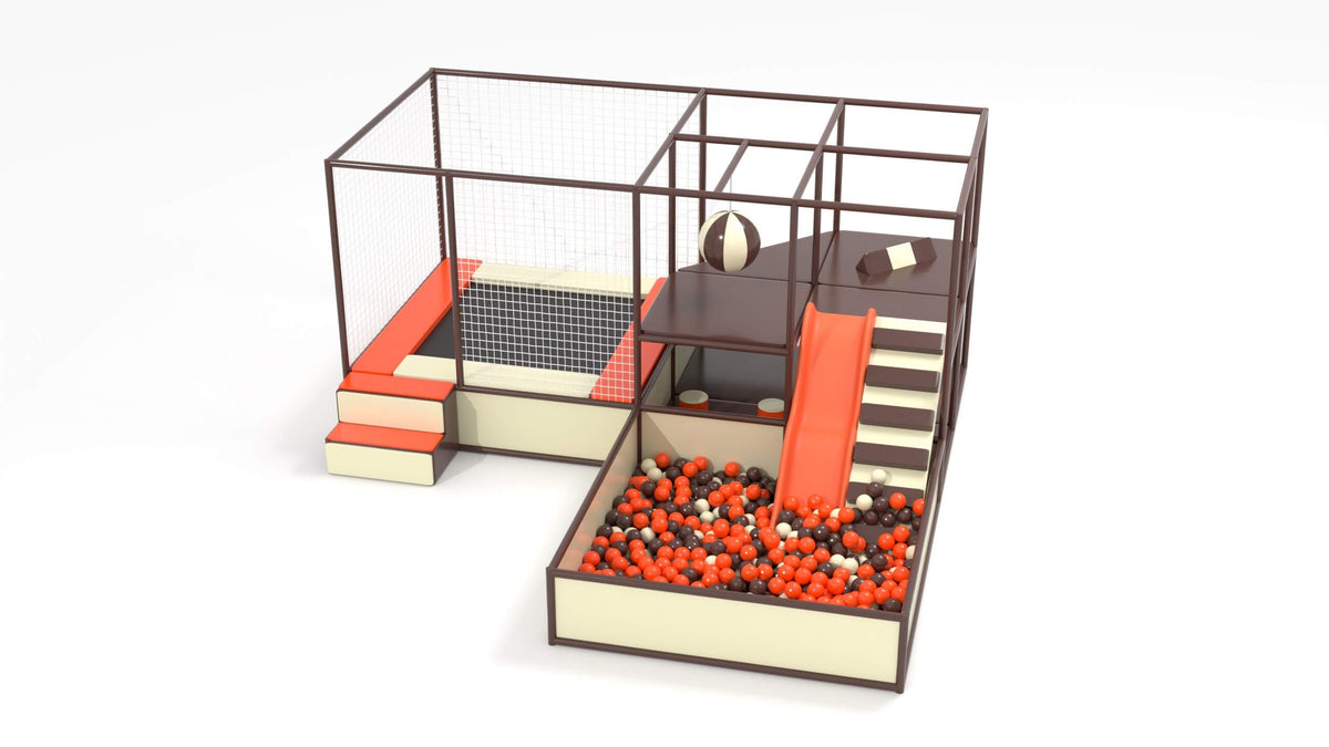 Дитячий лабіринт 4х4х2 "Choco Orange"