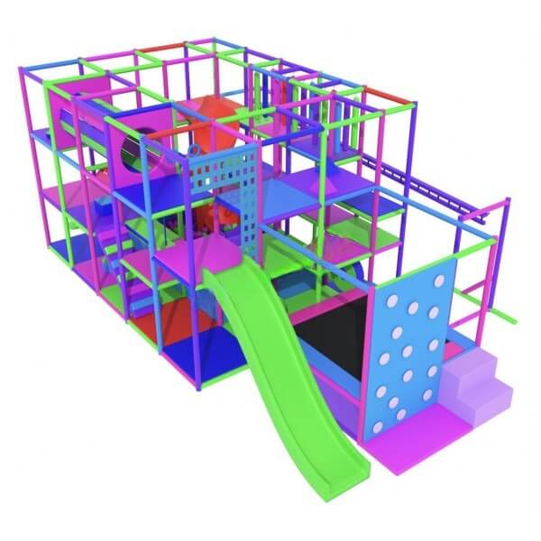 Children's Labyrinth 4.55×7.6×3 "Pastel Palace Pavilion"