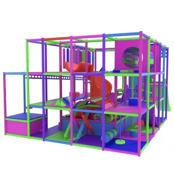 Children's Labyrinth 4.55×7.6×3 "Pastel Palace Pavilion"