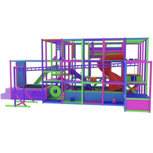 Дитячий лабіринт 4,55×7,6×3 "Pastel Palace Pavilion"