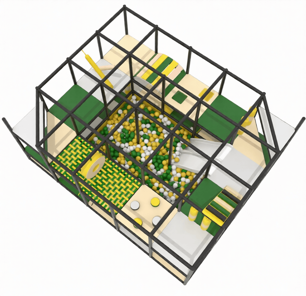 Children's Play Labyrinth 5×4×5 "Splashdown Tower"