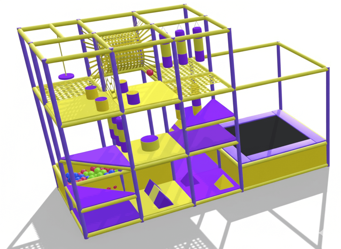 Дитячий ігровий лабіринт "Voyager" 5х2х3