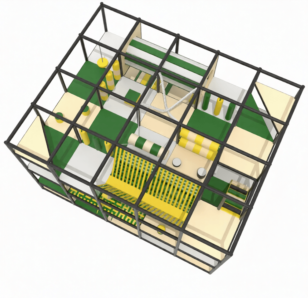 Children's Play Labyrinth 5×4×5 "Splashdown Tower"